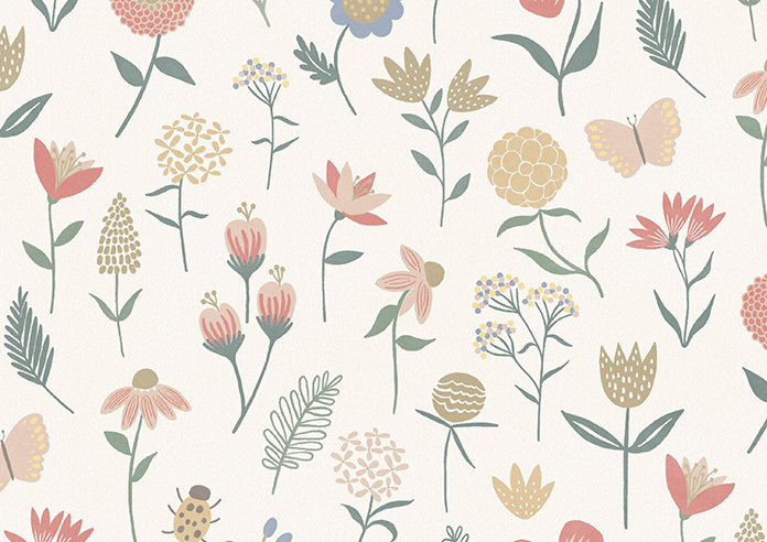 Floral Whimsy, Springtime - Made to Measure Curtains - Image 9